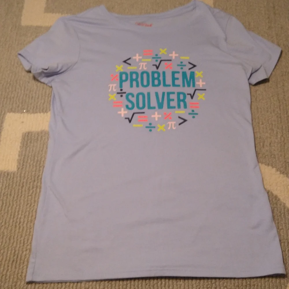 Problem Solver math Tshirt - Picture 1 of 2
